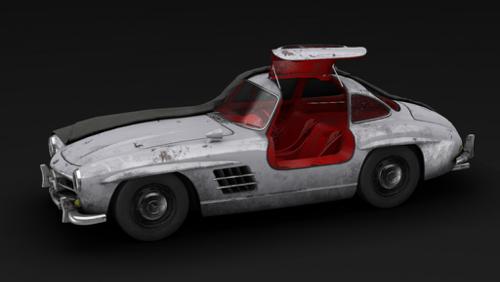 Mercedes 300SL Dirty preview image